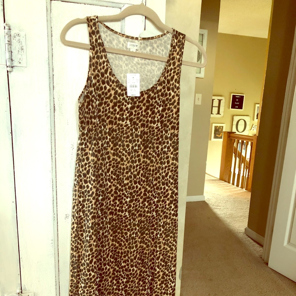Leopard print dress